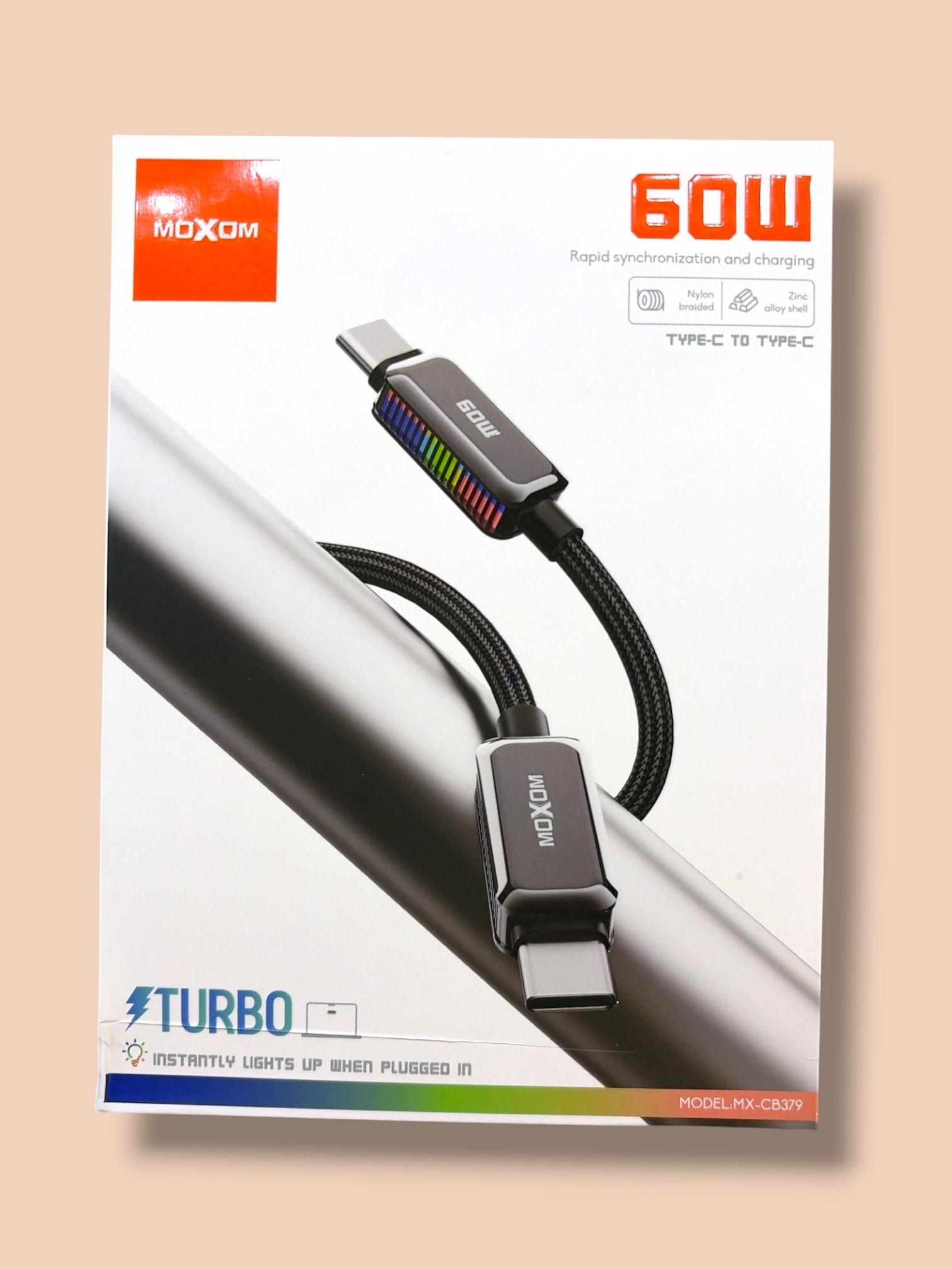 Moxom CB-379/380 Turbo Charging Cable
