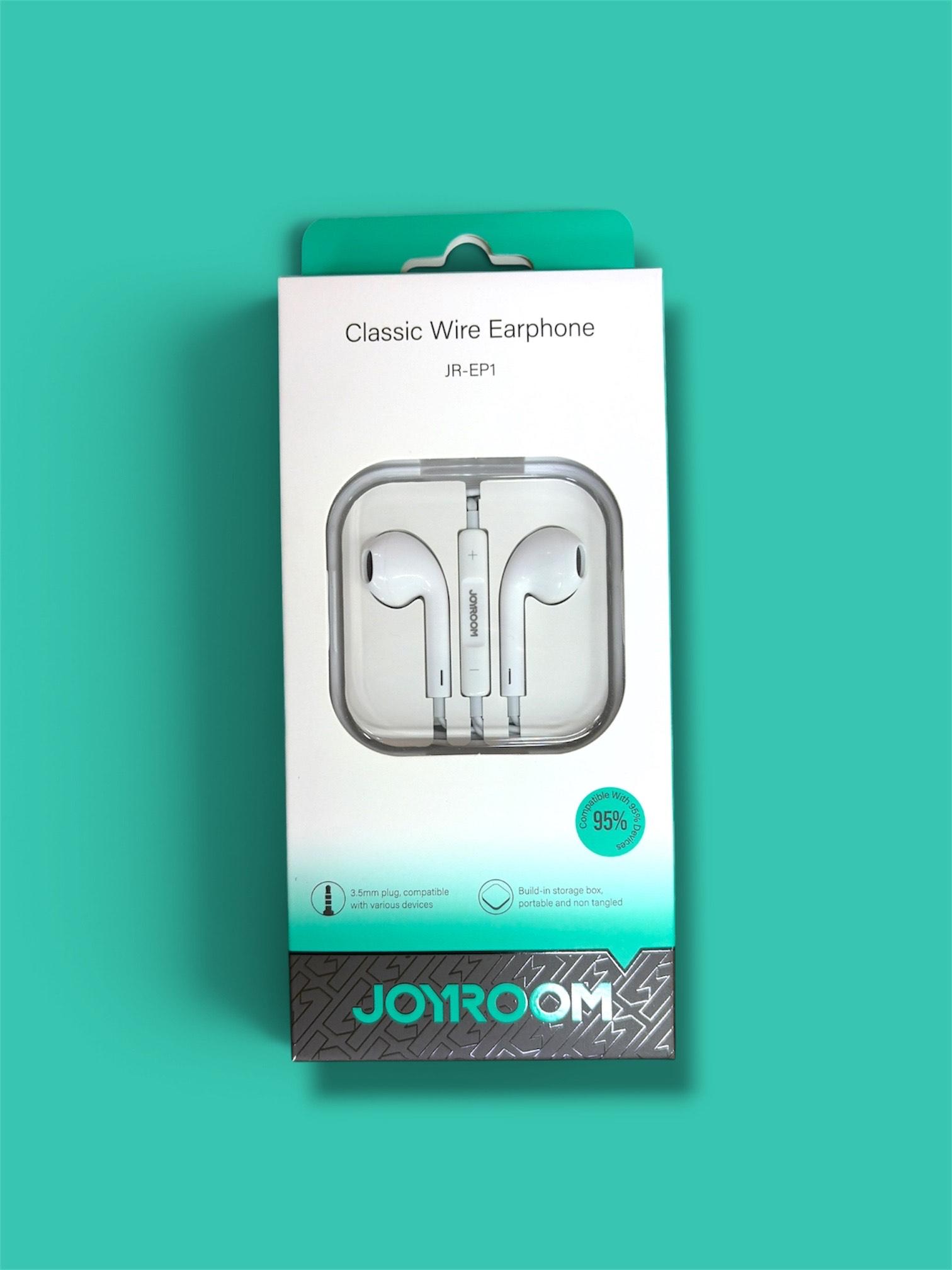 Joyroom JR-EP1 Classic Wire Earphone (3.5mm Plug)