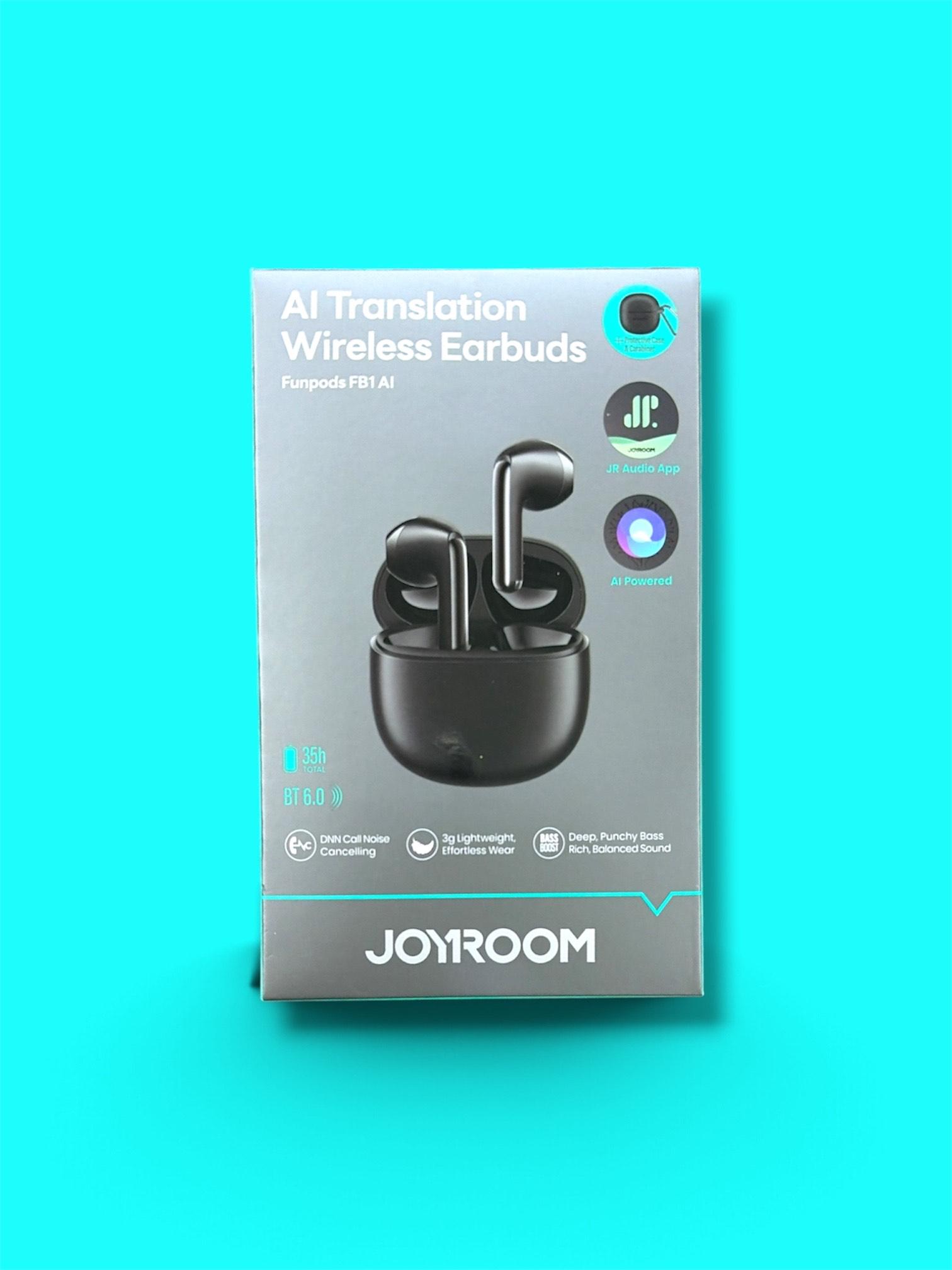 Joyroom Funpods FB1 AI Translation Wireless Earbuds (BT 6.0, DNN Call Noise Cancelling)